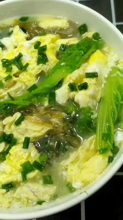 白菜粉丝鸡蛋汤怎么做