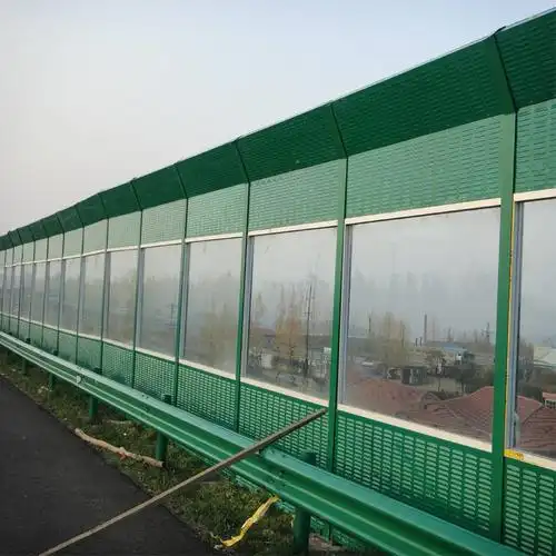 供应高速公路pc阳光板透明声屏障图片