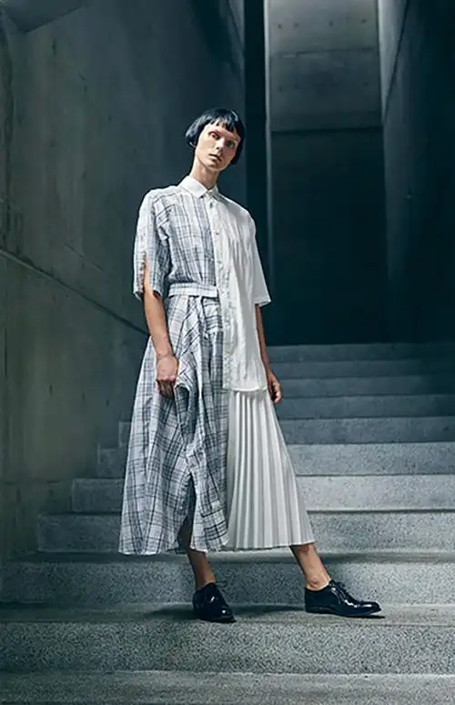 都市混合风半裙 2021春夏中国女装线上流行趋势:半身裙&连衣裙