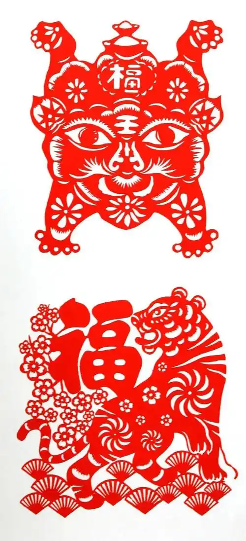 山丹:剪下有乾坤 百虎闹新春_剪纸_传承_艺术