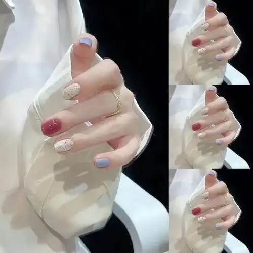 上班通勤小短甲97这美甲什么水平 超好看的美甲 美出高级感 短指甲