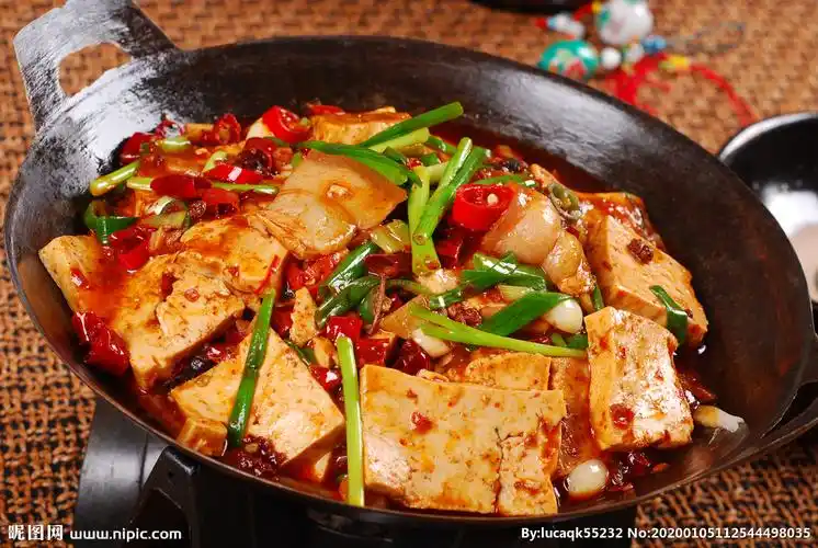 干锅老豆腐摄影图__传统美食_餐饮美食_摄影图库_昵图网nipic.com