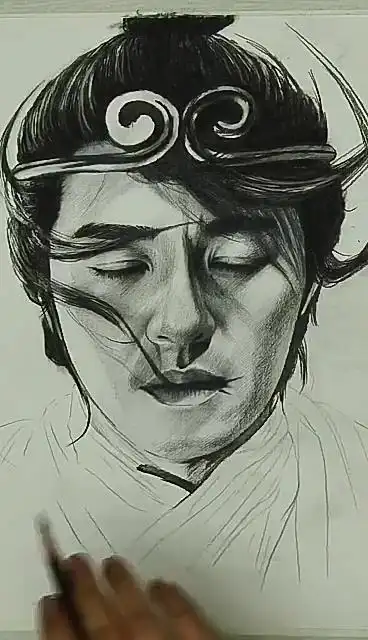 手绘周星驰星爷