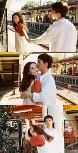 超有爱的情侣拍照姿势