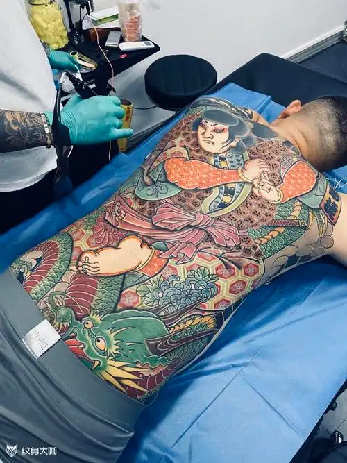 云龙九郎_纹身图案手稿图片_八两雕(收学徒)的纹身作品集