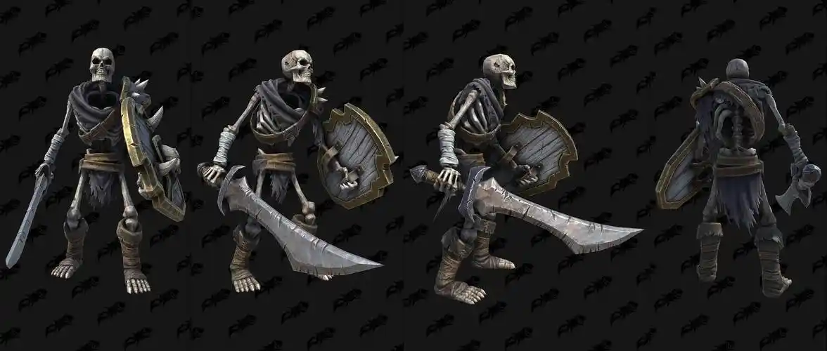 魔兽争霸3重制版不死族模型女死亡骑士登场