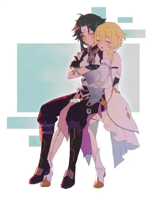 原神  #魈荧  #荧魈 #转载