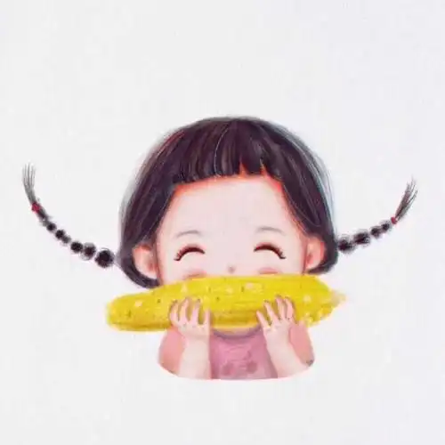 超q的小朋友手绘头像图片