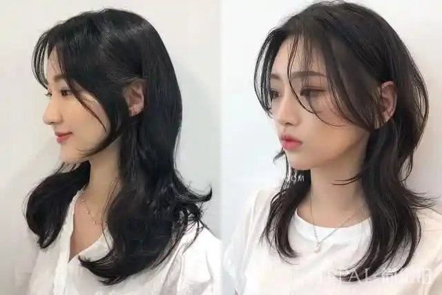 明星都爱剪层次发刘涛选错发型老10岁各种脸型最显瘦刘海搭配法