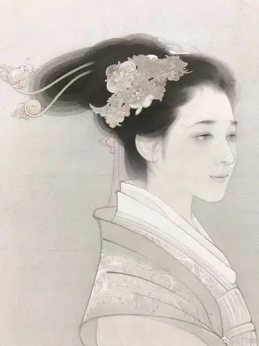 她是中国顶级工笔画家,一笔一画勾勒出女性的极致之