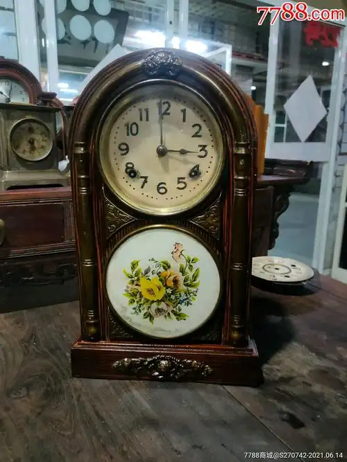 民国老座钟_座钟/落地钟_配件图片_收藏价格_7788钟表收藏