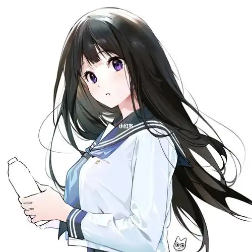 冰菓  #千反田爱瑠  #头像  #女头