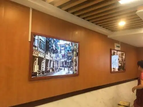 安和茶餐厅室内超薄灯箱-超薄灯箱-上海恒心广告集团-