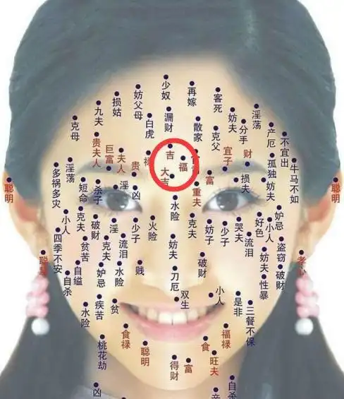 1,两个眉毛之间有痣算命运势两个眉毛之间相学成为命宫,命宫代表一个