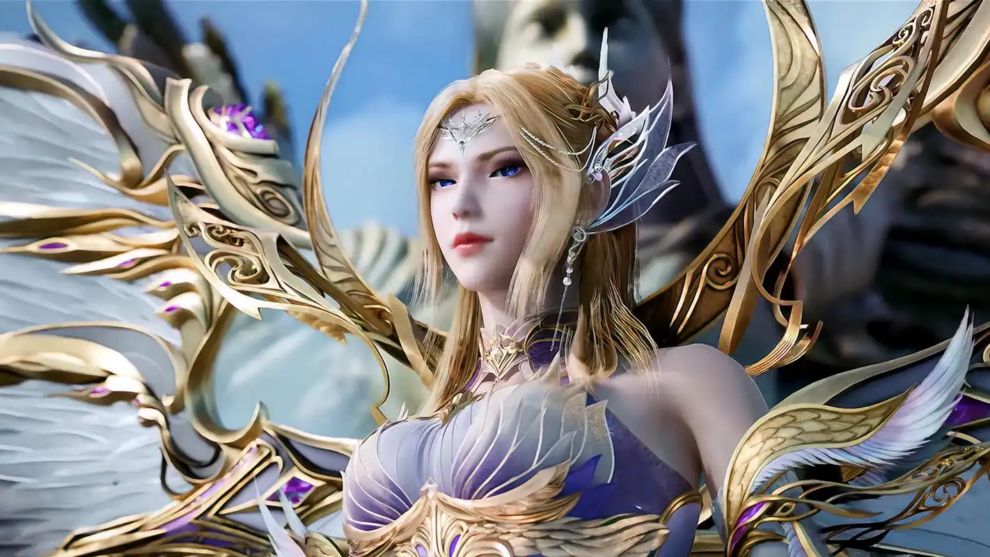 动漫壁纸|《斗罗大陆双神战双神》比比东与千仞雪高清壁纸