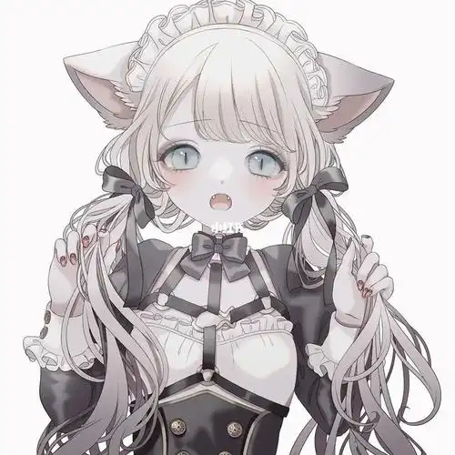 猫耳少女动漫头像