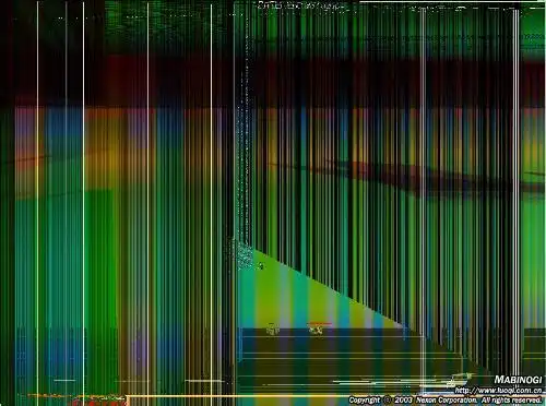 打开游戏画面花屏