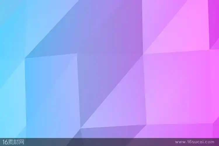 低面几何蓝紫色渐变背景高清图片