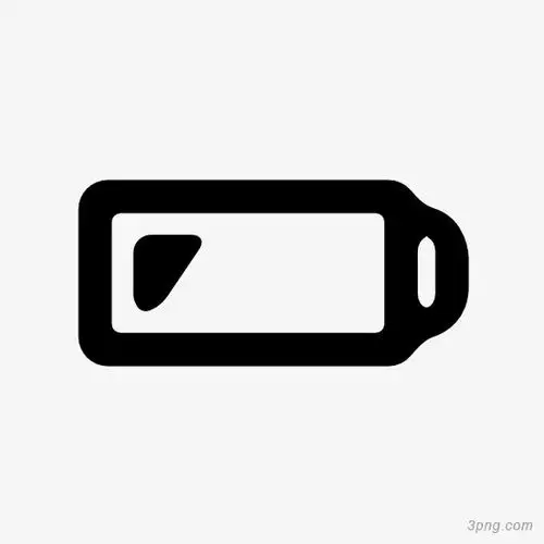 电池电量低png素材透明免抠图片-其他元素