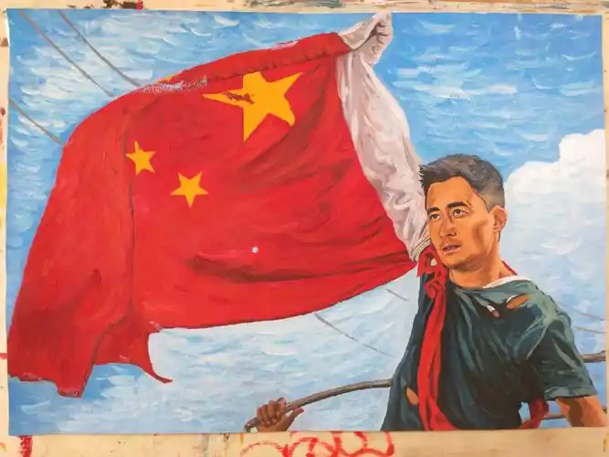 老兵爸爸很喜欢的电影～#绘画  #手绘  #画画  #头像约稿  #手绘头像