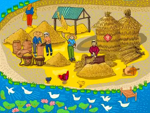 大丰收设计图__背景素材_psd分层素材_设计图库_昵图网nipic.com