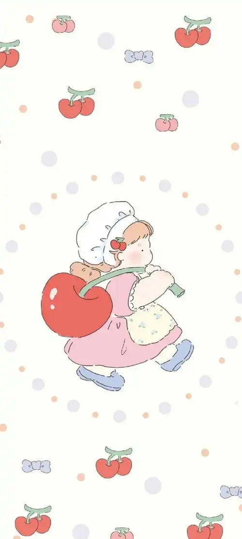 好看的粉色系手机锁屏壁纸