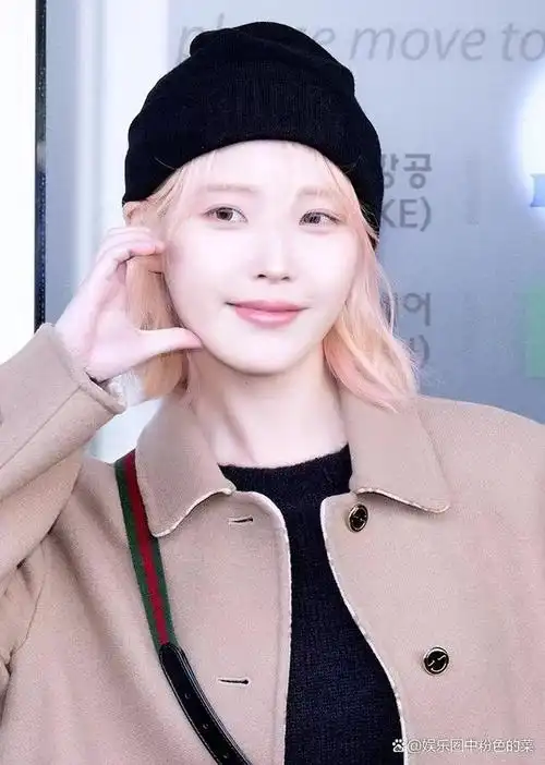 iu染粉色头发粉色精灵回归新专主打歌在即