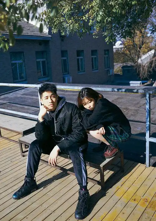 超酷的情侣写真