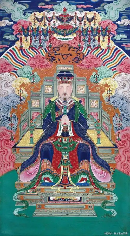 道教神仙画鉴赏一睹诸位神仙风采