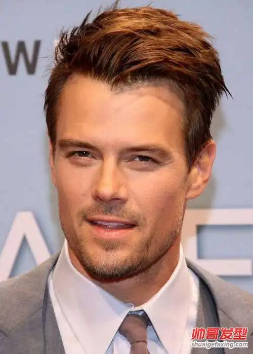 十二款欧美男士两边剃光发型(短发)