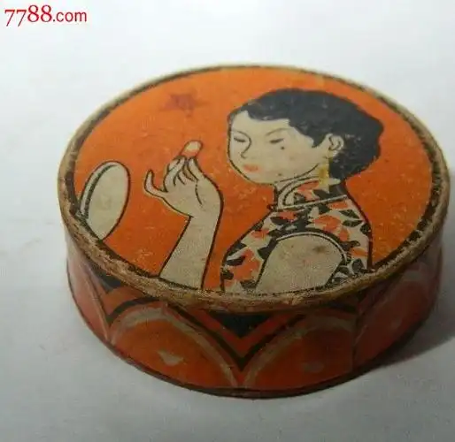 民国金星牌胭脂-au6006260-化妆品标-加价-7788收藏__收藏热线