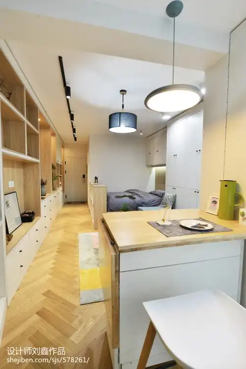 一居40平米装修案例_效果图 - 非常生活 - 设计本