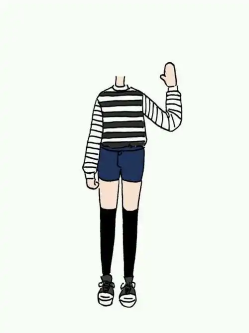 韩国抠图卡通小人素材