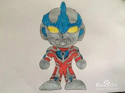 小林简笔画银河维克特利奥特曼