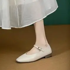 mulinsen木林森单鞋女秋季时尚女鞋单鞋玛丽珍鞋女通勤时装鞋女