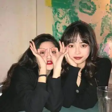 2022年超火闺蜜头像两人可爱一人一张 高级质感ins风闺蜜头像_女生头