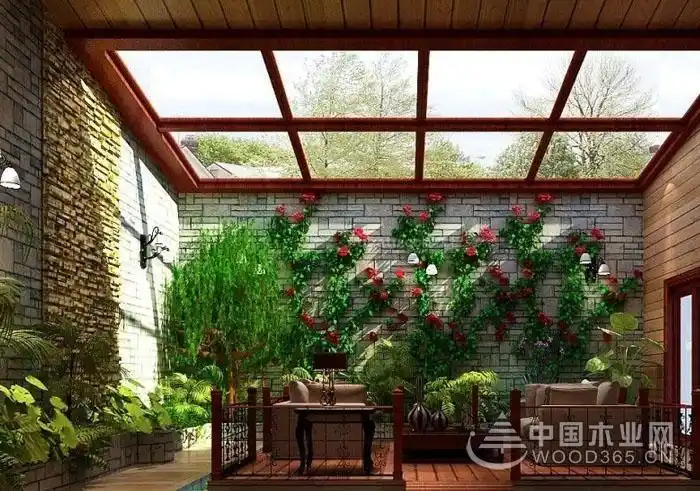 入户玄关装修效果图_入户门厅装修效果图_梯形入户花园装修设计