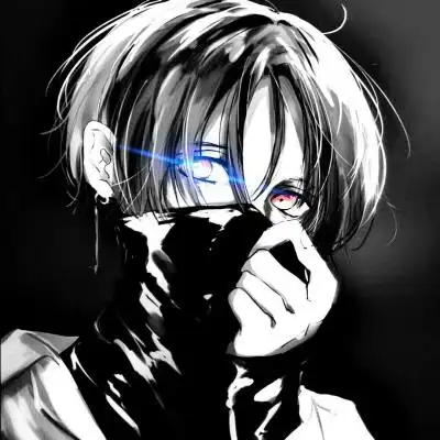 苏柒:眼神杀酷拽暗系动漫男头