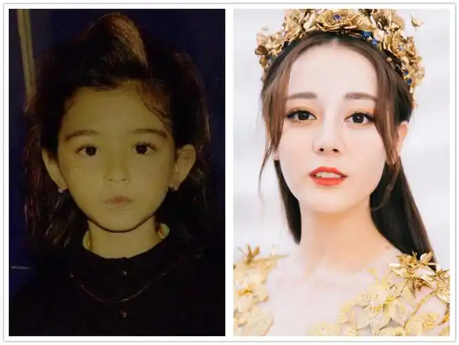 明星童年对比照:林允朴实,刘亦菲美到大,最美的是她!_小时候