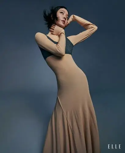 杜鹃冷艳性感黑白写真图片99