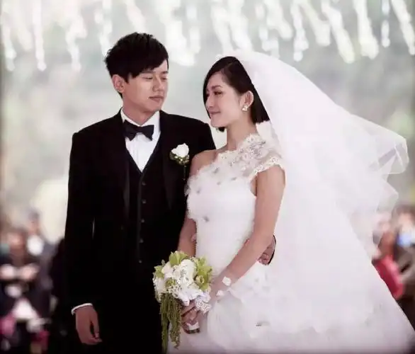 谢娜张杰结婚照