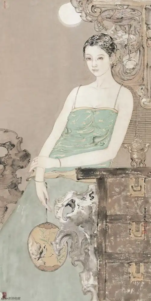 【名人國畫】孙春龙人物作品欣赏