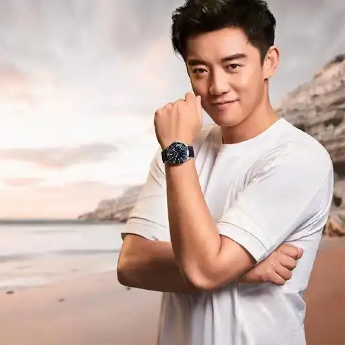 佩,领航者系列,双时区防水腕表,跟随#瑞士美度表 #品牌代言人 @郑恺