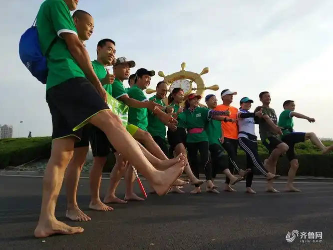 赤脚大仙环跑滨州曾环跑山东2600公里