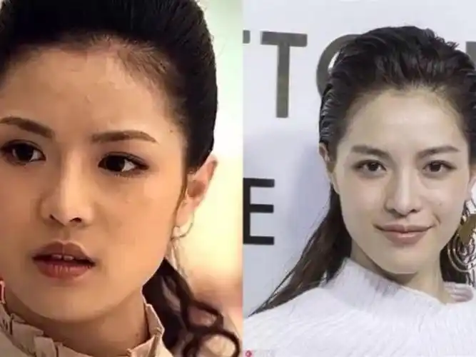 常年健身的身材又非常好~所以说钟楚曦对自己的美商非常在线,对比之前