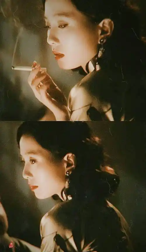 五分钟》里致敬阮玲玉《神女》里的那一段是刘诗诗民国造型里永远的神