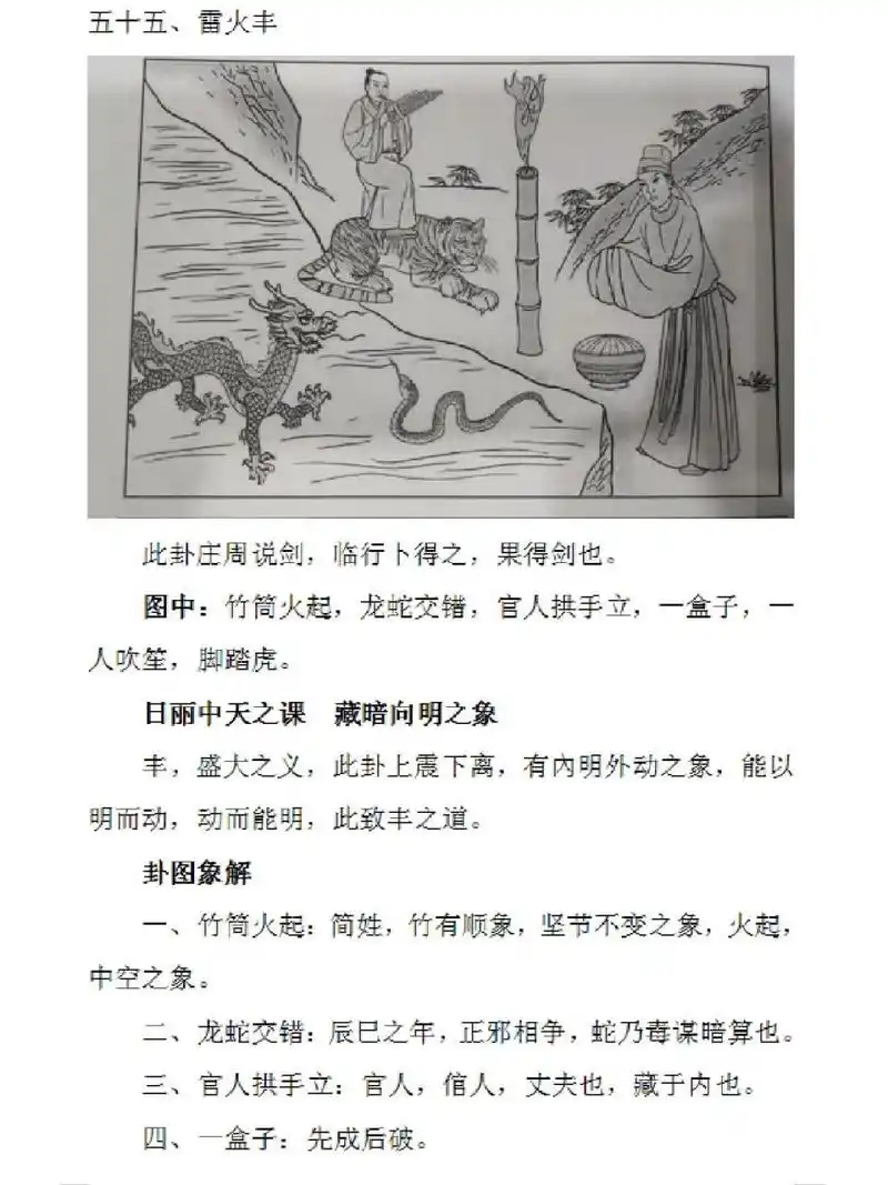 五十五,雷火丰卦