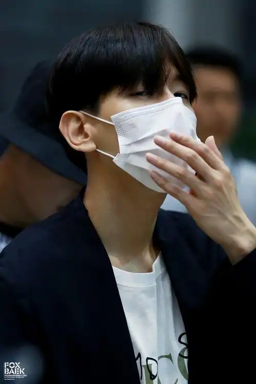 图楼边伯贤口罩素材02