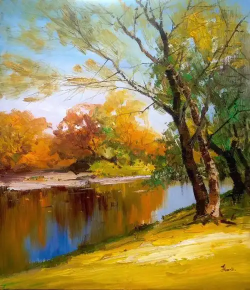 收藏送礼首选特别推荐名家薛金拥老师精品油画作品欣赏!喜欢联系