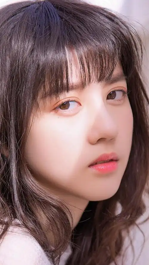 氧气少女李凯馨,有着一双漂亮的大眼睛!